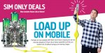 2000 minutes - 1000 texts - 1.5gb data - 30 days contract @ Plusnet Mobile - £6.00