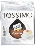 TASSIMO Carte Noire Cappuccino coffee 16 discs, 8 servings Pack of 5, Total 80 discs/pods, 40 servings), or &pound;19.75 non prime