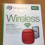 Seagate Wireless 500gb mobile storage £39.99 at Rymans In-store only