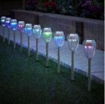 Pack of 10 colour changing solar lights were £15 now £10.00 with free next day C&C @ Tesco direct