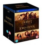 The Hobbit Trilogy & LOTR Trilogy Middle Earth Collection Blu Ray