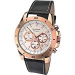 Sekonda Men's Quartz Watch with rose gold dial chronograph