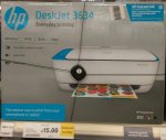 HP Deskjet 3634, Wireless All-in-One Inkjet Colour Printer, A4 - HP Instant Ink compatible
