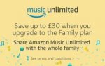 Amazon Music Unlimited family plan free for 2 months