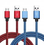 BACK AGAIN! Nylon braided Micro USB Cable 2-Pack 3ft. (+£3.99 non prime or +£1.99 to the Amazon locker) Benestelar/fulfilled by