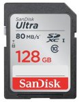 SanDisk Ultra 128GB SDxc C10 Memory Card upto 80Mbps 10yr WARRANTY