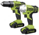Guild Cordless Combi and Impact Driver Twinpack - 18V
