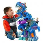 Imaginext Ultra T-Rex with code & Rosebud country dolls house