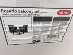 Keter Rosario Balcony Set graphite £60.00 instore at Morrisons