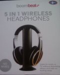 Boombeat 5 in 1 wireless headphone