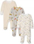 Mamas and Papas 3 pack jungle animal babygrows ages newborn - 18-24 months were &pound;19