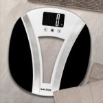 Salter Curve Body Analyser Pro Bathroom Scale using voucher