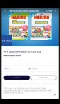 Free Haribo Minions Bag 150g from WHSmith with O2Priority