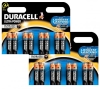 16 Duracell AA C&C