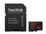 SanDisk Ultra 128 GB MicroSDXC UHS-I Memory Card with SD Adapter