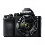 Sony ILCE7KB. CE Full Frame Compact System Camera with 28-70 mm Zoom Lens 24.3 MP, 117 Points Hybrid Autofocus, 3 Inch Tiltable LCD, 5 FPS, XGA OLED Tru-Finder, - Black @ Amazon +&pound;100 cashback = &pound;619