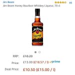 Jim Beam Honey Bourbon