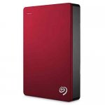 Seagate Backup Plus 4 TB USB 3.0 Portable 2.5 inch External Hard Drive for PC and Mac - Red