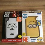 Star Wars & Minion 4000mah power banks reduced in Tesco instore - £3.50