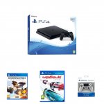  Sony PlayStation 4 (500GB) + Overwatch + Wipeout + 2nd Dualshock 4 Controller