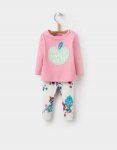 Joules Girls Apple of My Eye Applique 2 Piece Set 2-3yrs in Pink Del @ Joules Ebay Outlet (+ more in OP)