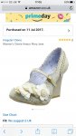 Irregular choice shoes @ amazon prime day size 6 £38.44 20% discount taken off at checkout