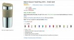 Bodum Vacuum Travel Mug, 0.35 L - Small, Sand Sold by CutPriceDirect