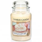 Yankee Candle Vanilla Cupcake Jar Candle - Large at Amazon (prime or £14.98 non prime)