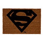 Black & Natural Superman Logo Coir Door Mat C&C @ B&Q (also Captain America / Darth Vader) - unusual teachers gifts?