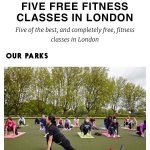  FREE 5 x fitness classes in London, for all abilities