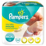 Pampers new baby micro 1.25kg/2.5lb pack 24