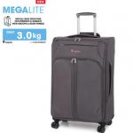 It luggage Grey Megalite 8 Wheels Large Suitcase