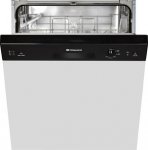 Hotpoint LSB5B019B Semi-integrated Dishwasher, Delivered and old unit removal