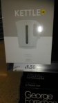 Tesco basic kettle basic 4 slice toaster £3.50