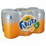 Fanta Orange Z 6 X 330 Ml Pack