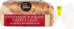 Rankin Cinnamon & Raisin Toasty Loaf (Thick Cut 10 slices approx) (450g)