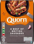 Quorn Chef's Selection Best of British Sausages x3 (£1.17