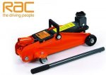RAC 2 tonne trolley jack with case