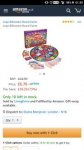 Logo Billionaire Board Game at Amazon sold by Living Extra
