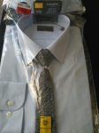 Shirt and tie set slim fit @ Marks and Spencer outlet in ashford