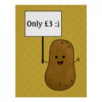 12.5kg of potatoes less than half price only £3.00 Was £6.75 at Morrisons