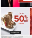 upto 50% off shoes on river island