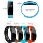 QS80 Fitness Tracker / Wireless Smart Wristband (Various colours) w/code