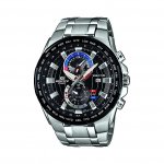 Casio Edifice EFR-550D-1AVUEF Men's Black Dial Stainless Steel Bracelet Watch