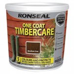 Ronseal 5L Fence Paint Medium Oak RRP £8.99 you save £5.00 now £3.99 @ Poundstretcher