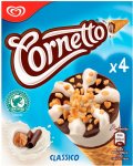 Cornetto Ice Cream Cone Classico / Mint / Strawberry Ice Cream Cones (4 x 90ml)