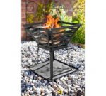 La Hacienda Square Steel Firebasket