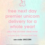 Free next day delivery with missguided for a whole year