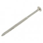 Stainless steel 90mm screws 100 pack at Screwfix for £2.49 (C&C) @ Screwfix