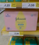 Johnson's baby wipes 12 pack